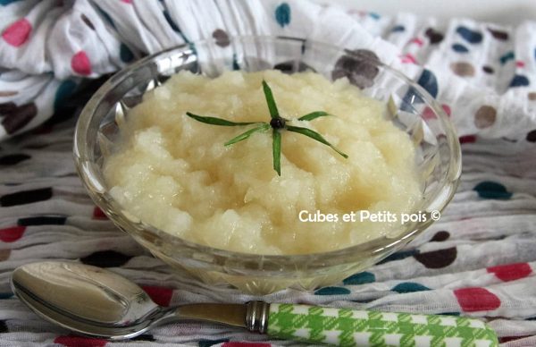 Puree De Patisson Recette Bebe Cubes Petits Pois