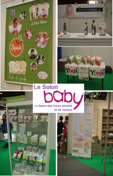 Alimentation Bio Pour Bebe Au Salon Baby Paris 15 Cubes Petits Pois