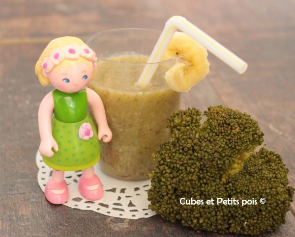 Smoothie Pour Bebe Brocoli Banane Cubes Petits Pois