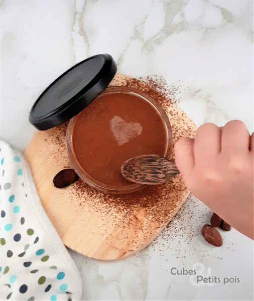 Recette Pour Bebe De Creme Au Chocolat Zero Dechet Cubes Et Petits Pois Diversification Alimentaire Et Cuisine Bio Pour Bebe Cubes Petits Pois